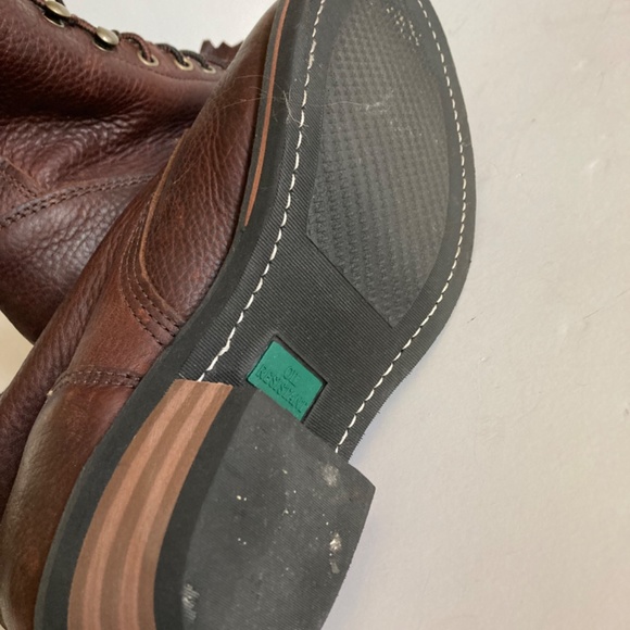 NuTech Logger Lace Up Brown Leather W/Kilt Men’s 8.5 - Picture 9 of 14